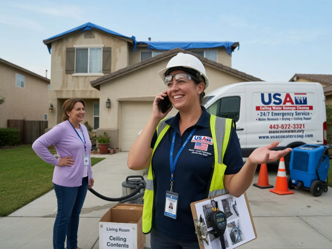 Ceiling Water Damage Restoration Fairfield, IL FAQs